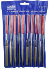 Sakata 19105 Elmas Eğe Takımı 10 Parça 5X180 mm