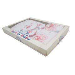 Sema Bebe 5'li Set - Açık Pembe 8682476853162