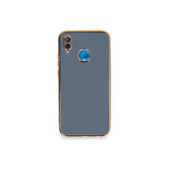 Huawei P20 Lite Kılıf Volet Silikon - Mavi