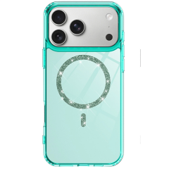 İphone 17 Pro Max Live Diamond Magsafe Kapak - Yeşil