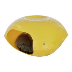 Cado Pet Kedi Köpek Yuvası Ufo 45X45X27 cm Sarı