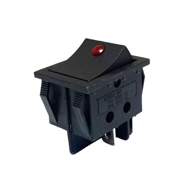 Ic-104d 220 Volt Geniş Nokta Işıklı On-off  Anahtar
