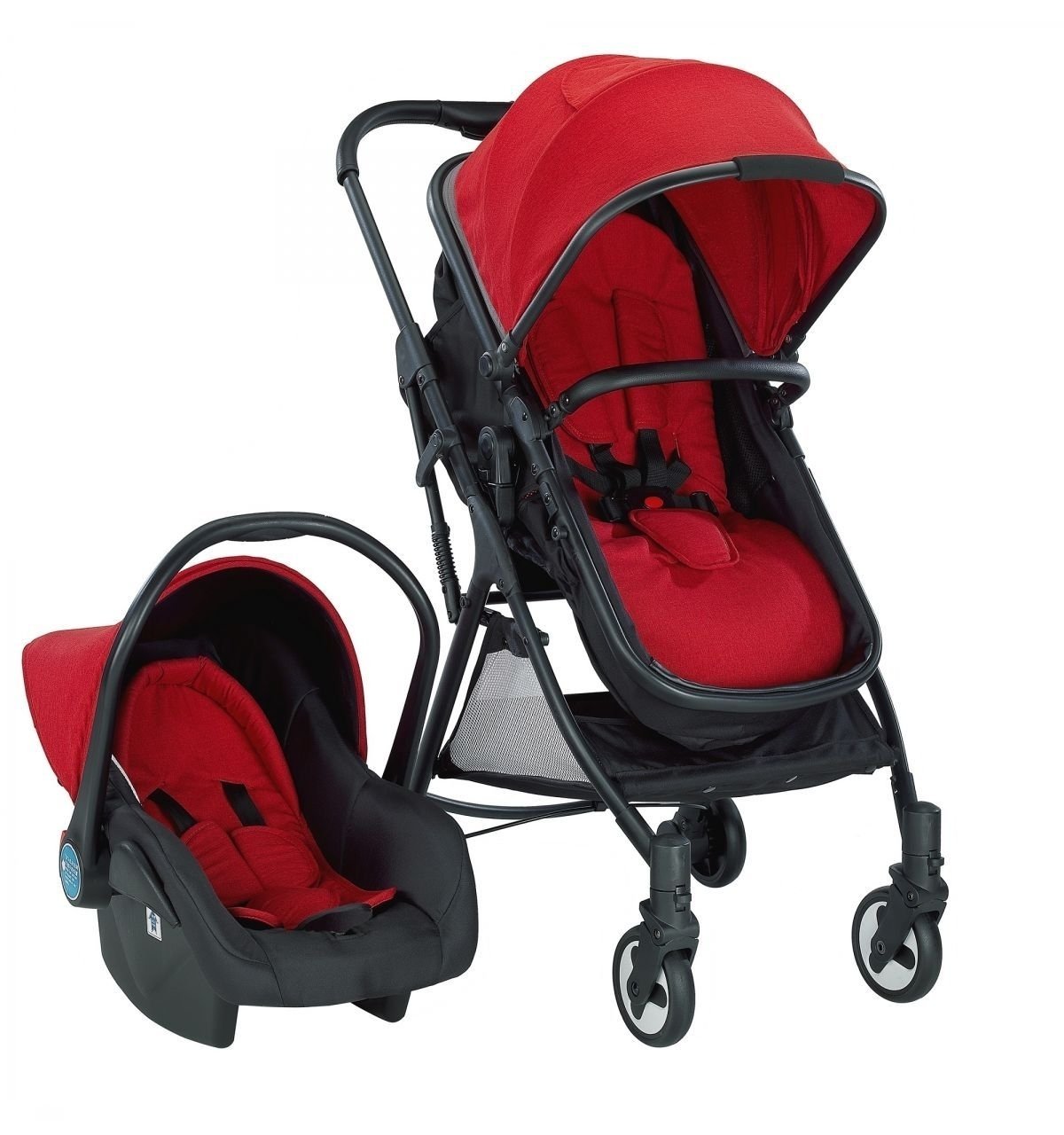 Baby2Go 2038 Eco Travel Sistem Bebek Arabası - Kırmızı