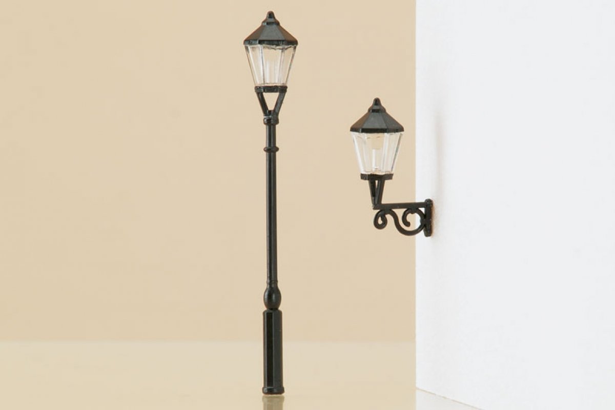 Maket Sokak Lambası - 20'li - 1/87 - 41202