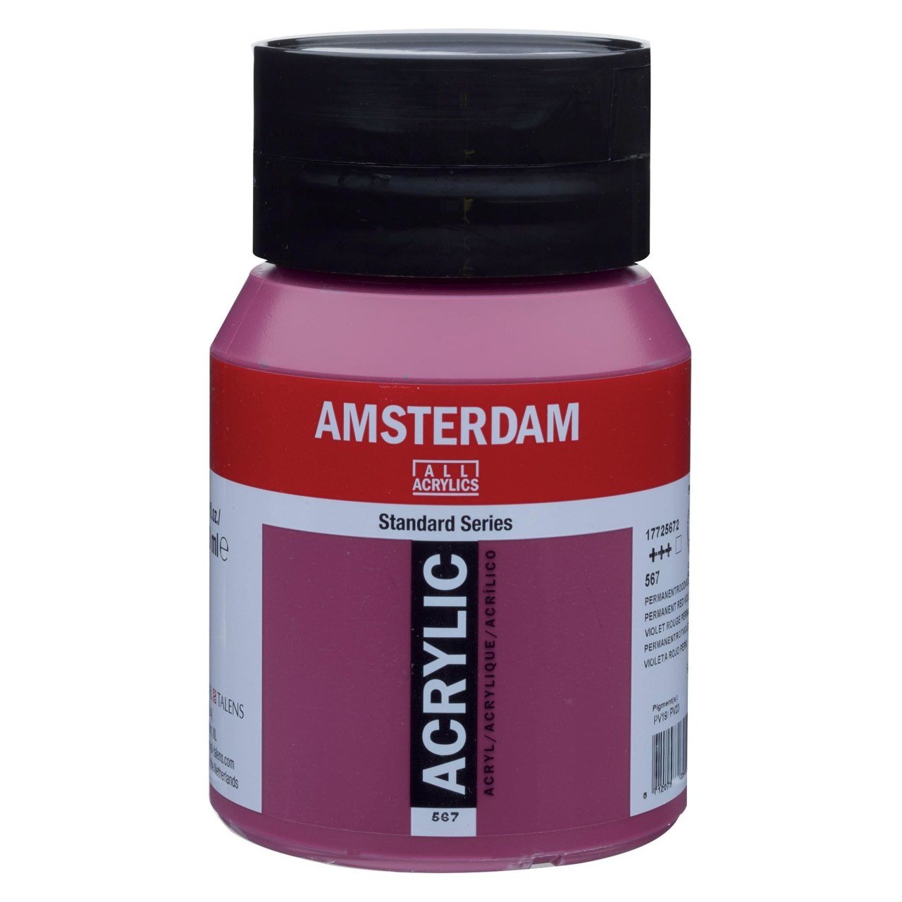Akrilik Boya 500ml. N:567 Permanent Red Violet