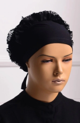 Bone - Dikişli Fırfırlı Bone Bandana (5li Paket)