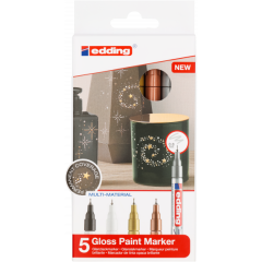 Gloss Paint Marker - 5'li - 0.8mm