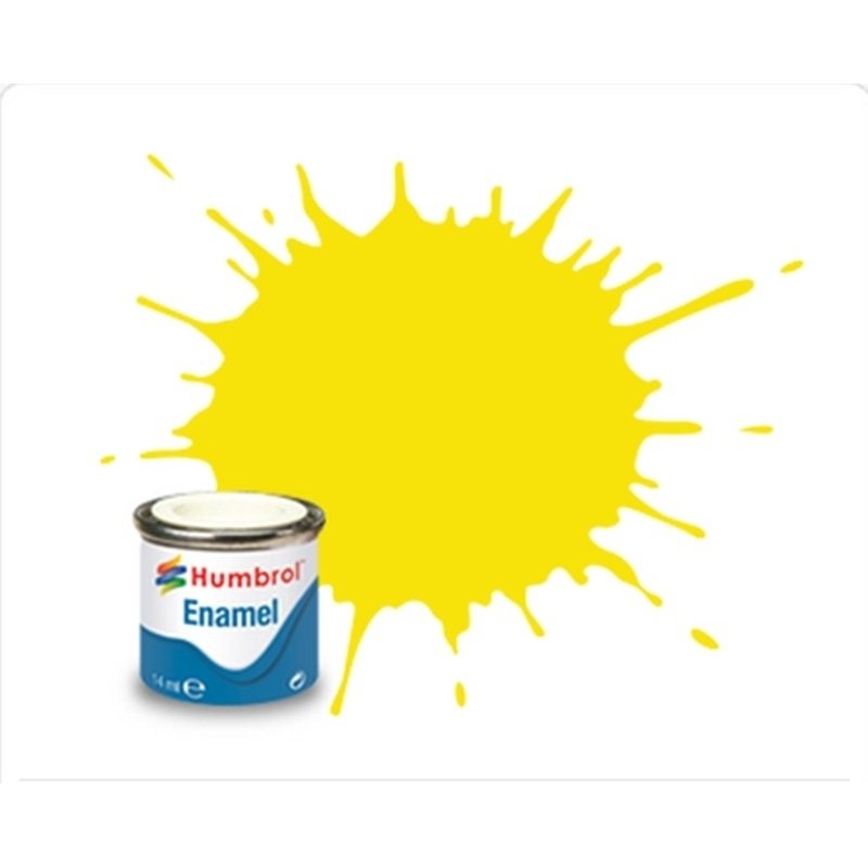 Enamel Maket Boyası - Yellow Lemon Mat - 14ml - N:99