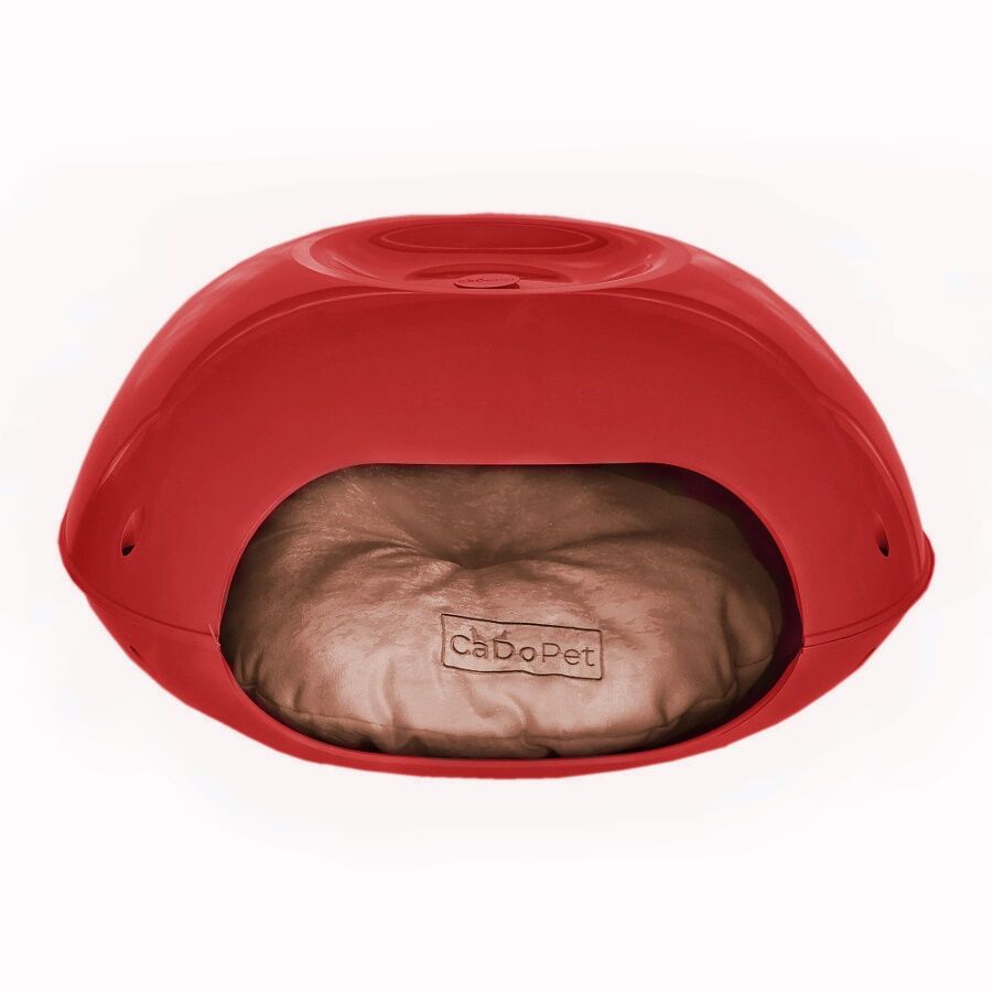 Cado Pet Kedi Köpek Yuvası Ufo 45X45X27 cm Kırmızı