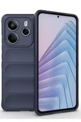 Newface Xiaomi Redmi Note 14 4g Kılıf Optimum Silikon - Lacivert
