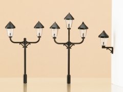 Maket Sokak Lambası - 6'lı -  1-100 - 42631