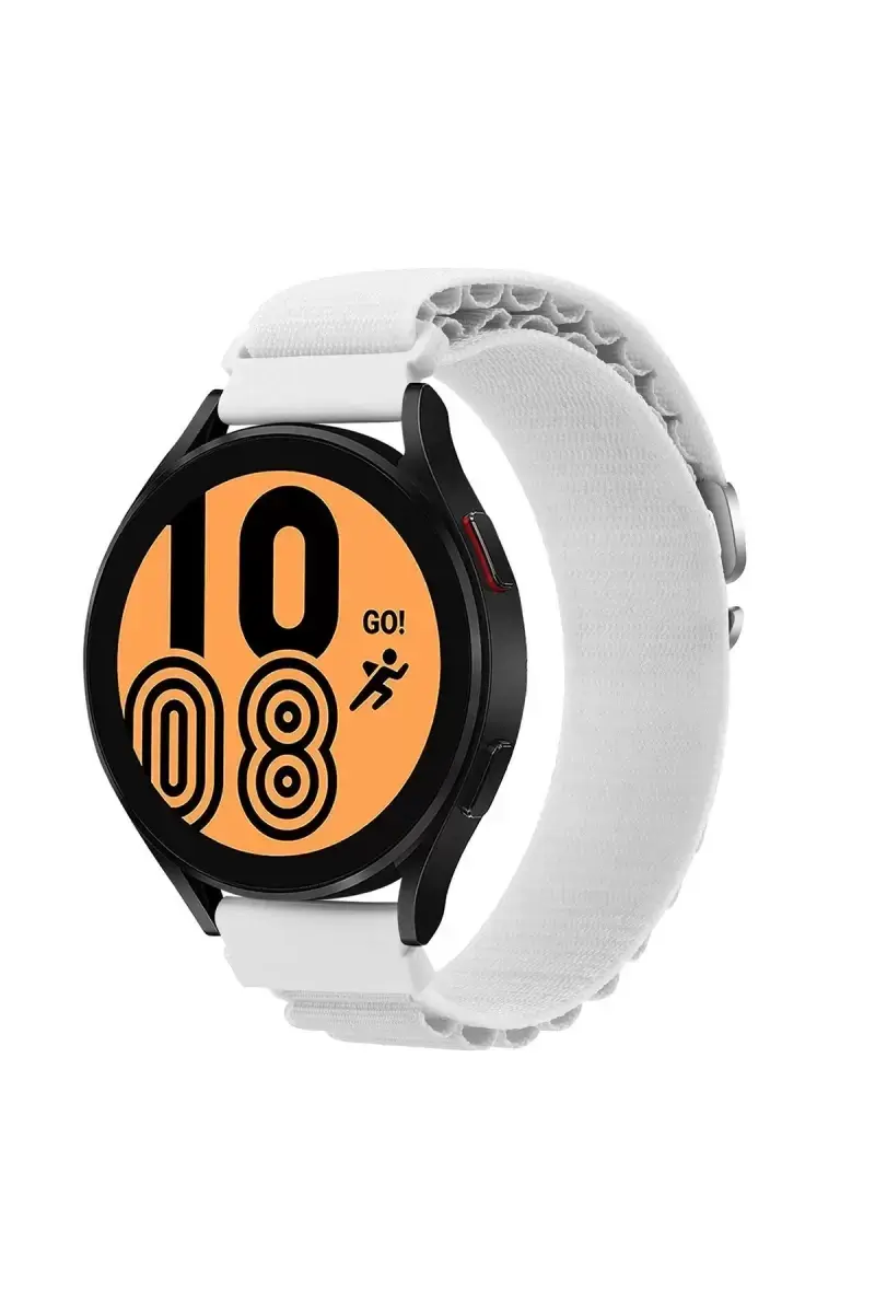 Newface Watch 20mm Kr410 Kumaş Kordon - Beyaz