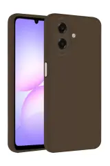 Newface Samsung Galaxy A07 4g First Silikon - Kahverengi