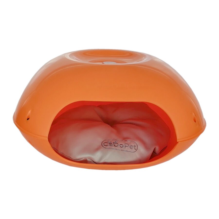 Cado Pet Kedi Köpek Yuvası Ufo 45X45X27 cm Turuncu