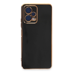 Xiaomi Redmi Note 12 Pro 5g Kılıf Volet Silikon - Siyah
