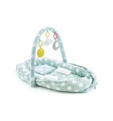 Babyjem oyuncaklı Anne Baba Yanı Yatağı Yeşil