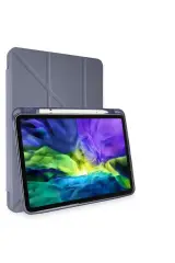 Newface İpad Pro 11 (2024) Kılıf Kalemlikli Mars Tablet Kılıfı - Lavender