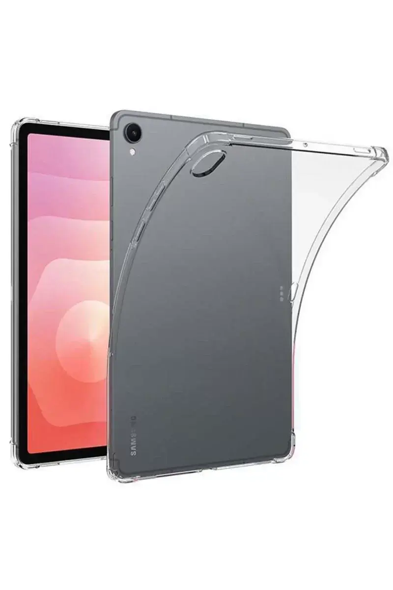 Newface Samsung Galaxy Tab S11 Kılıf Anti Shock Tablet Silikon - Şeffaf