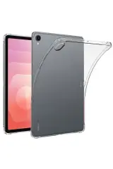 Newface Samsung Galaxy Tab S11 Kılıf Anti Shock Tablet Silikon - Şeffaf