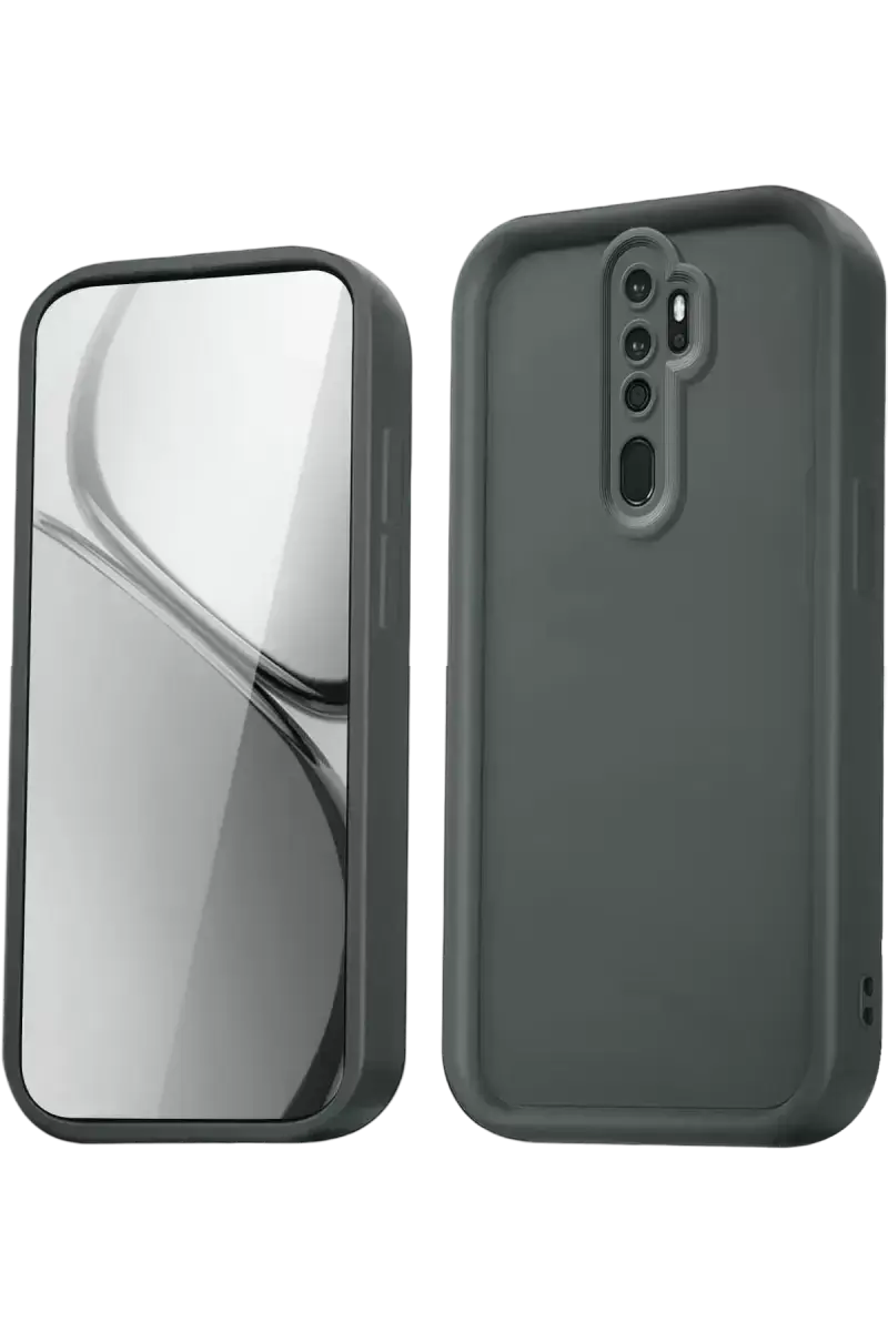 Newface Xiaomi Redmi Note 8 Pro Kılıf Viera Silikon - Gri