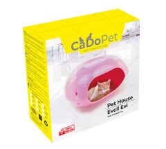 Cado Pet Kedi Köpek Yuvası Ufo 45X45X27 cm Pembe