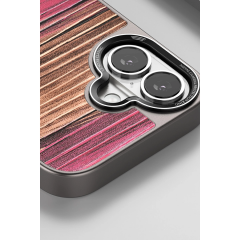 Venco  İphone 16 Pro Wave Kapak - Pembe