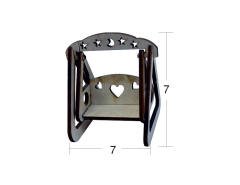 Ahşap Minyatür Salıncak N:MN23