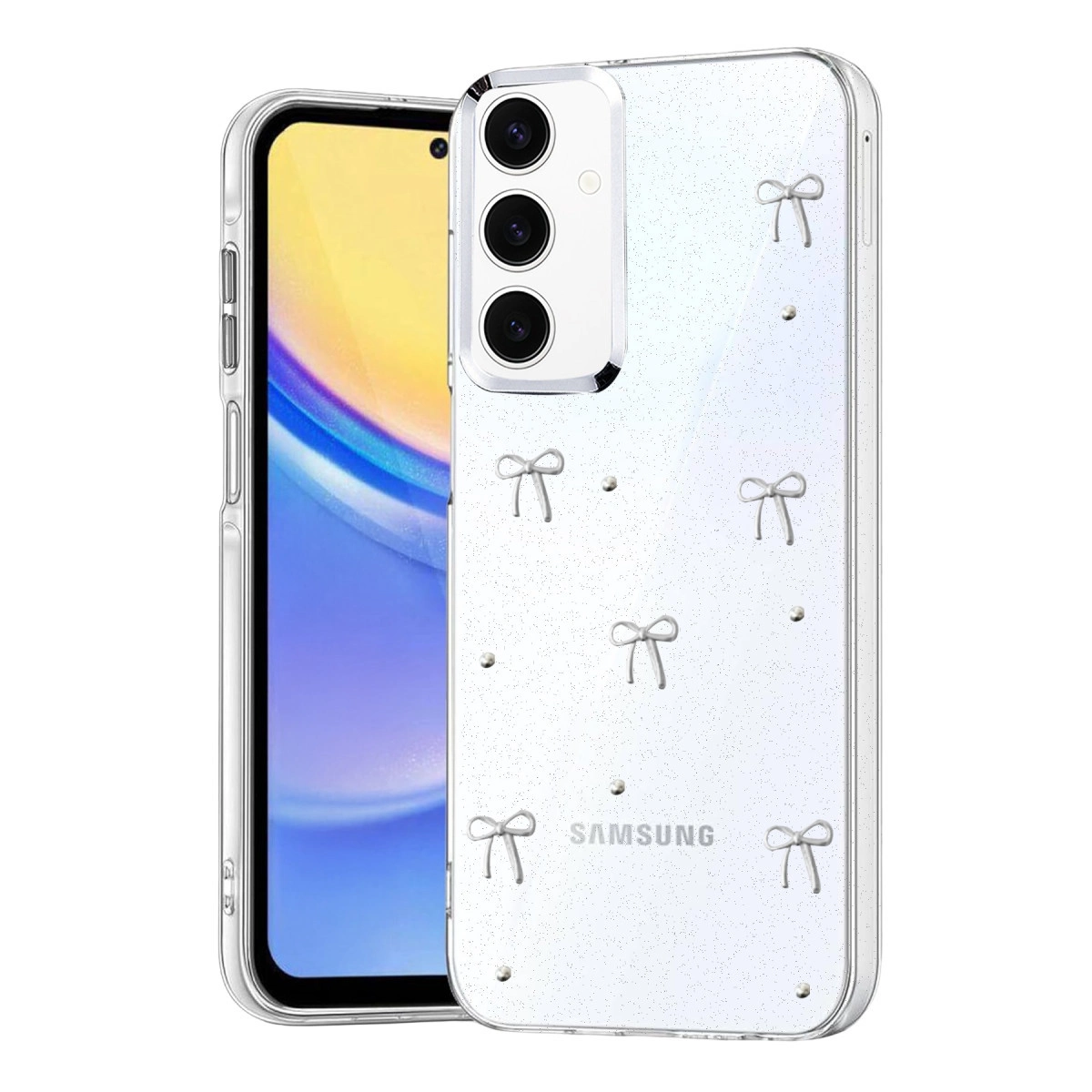 Samsung Galaxy A35 5g Fiyonk Desenli Kapak - Desen 1
