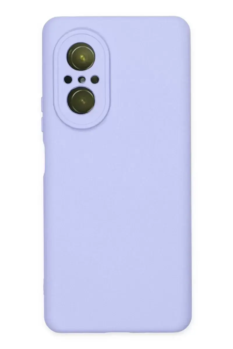 Newface Huawei Nova 9 Se Kılıf Nano İçi Kadife Silikon - Lila