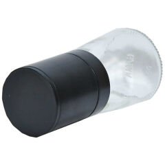 Tuz Karabiber Cam Değirmeni Siyah