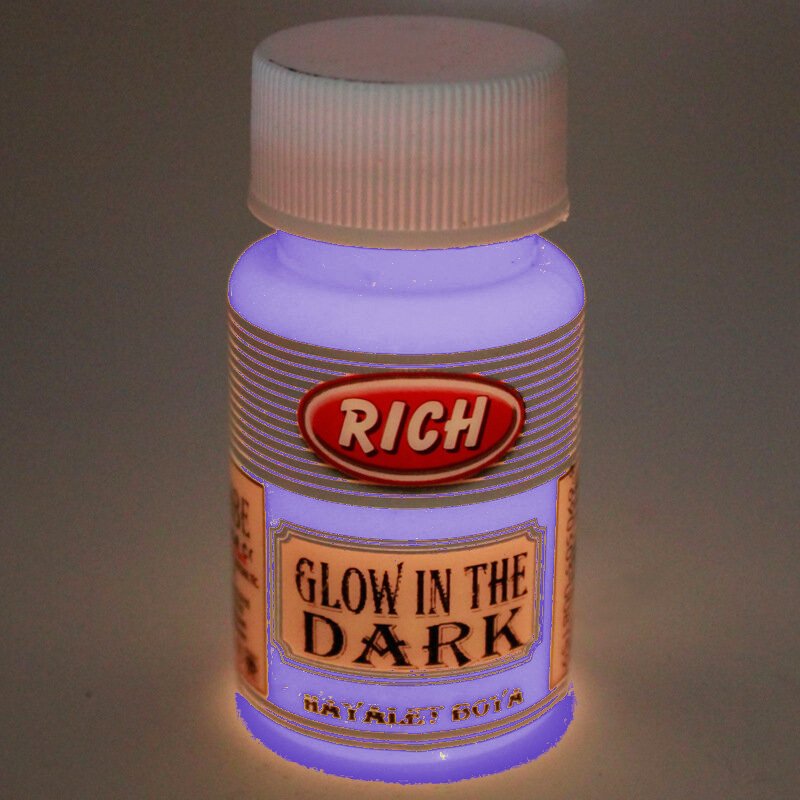 Glow in the Dark Gece Parlayan Hayalet Boya 50cc Mor