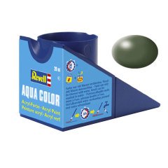 Aqua Color Maket Boyası - Olive Green Silk Mat - 18ml - 36361