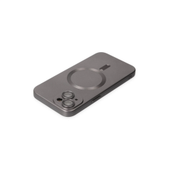 İphone 14 Plus Kılıf Moshi Lens Magneticsafe Silikon - Füme