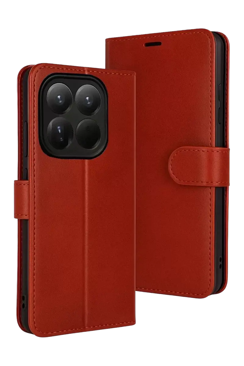 Newface Xiaomi Mi 15t Trend S Plus Kapaklı Kılıf - Kırmızı