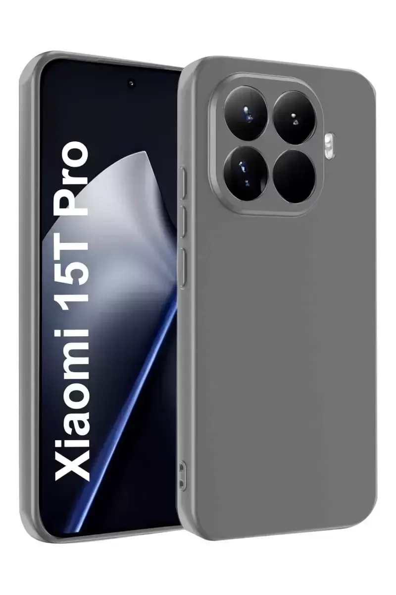 Newface Xiaomi Mi 15t Pro First Silikon - Gri