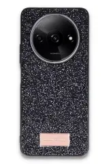 Onegif Xiaomi Redmi A3 4g Bright Simli Kapak - Siyah