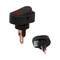 Ic-132a-2 Işıklı 12 Volt Dc 20 Amper On-off  Anahtar Asw-20d-2