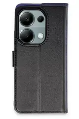 Newface Xiaomi Redmi Note 13 Pro 4g Kılıf Trend S Plus Kapaklı Kılıf - Siyah