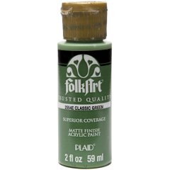 Folkart Akrilik Boya 59 ml - 2554 Classic Green
