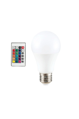 9w E27 Rgb Ve Beyaz Işık Kumandalı Ampul