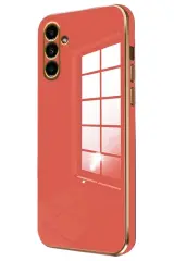 Newface Samsung Galaxy M15 Kılıf Volet Silikon - Kırmızı