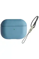 Newface Airpods Pro 2 (2.nesil) 405 Deri Kılıf - Sierra Blue