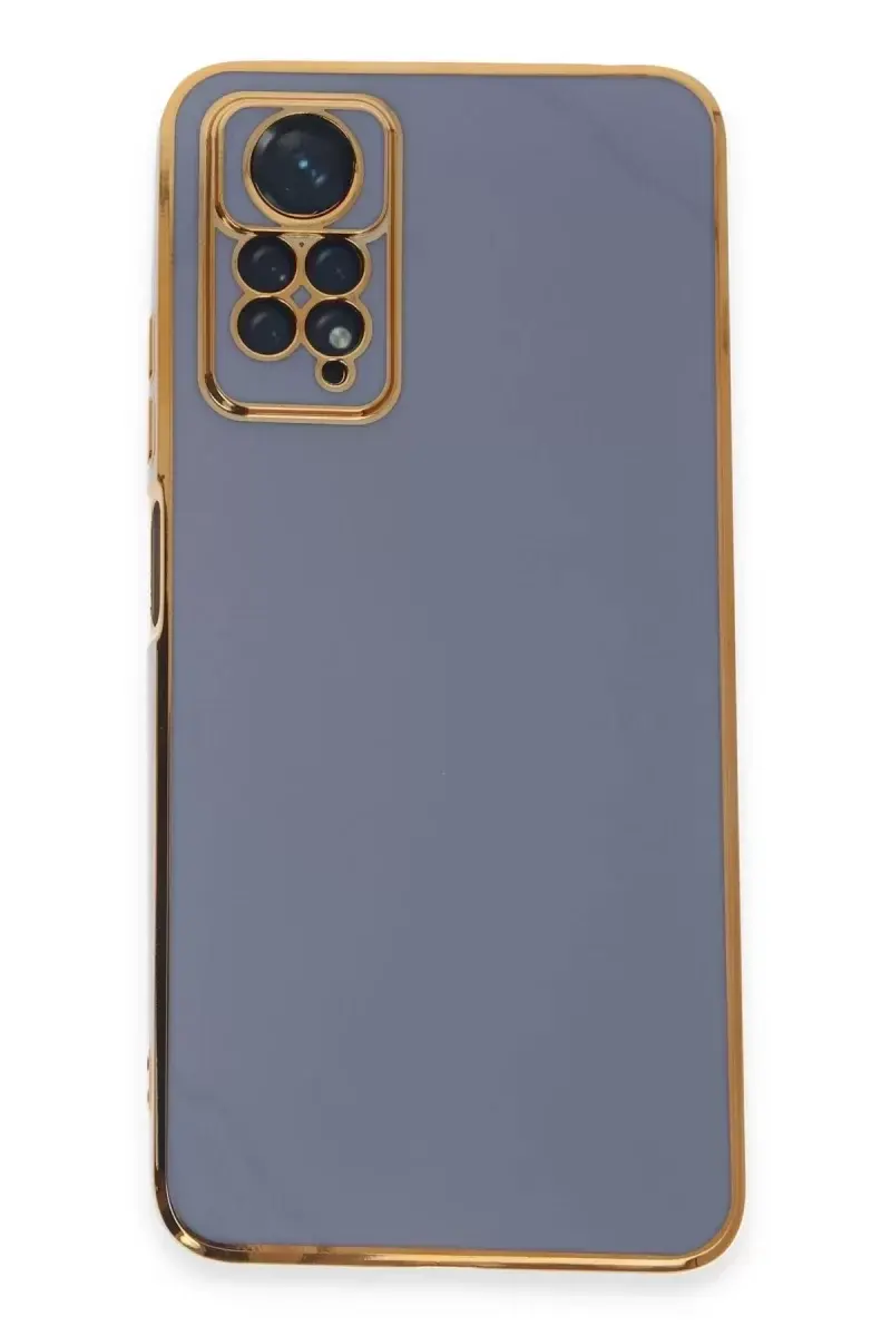 Newface Xiaomi Redmi Note 12 Pro 4g Kılıf Volet Silikon - Mavi