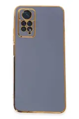 Newface Xiaomi Redmi Note 12 Pro 4g Kılıf Volet Silikon - Mavi