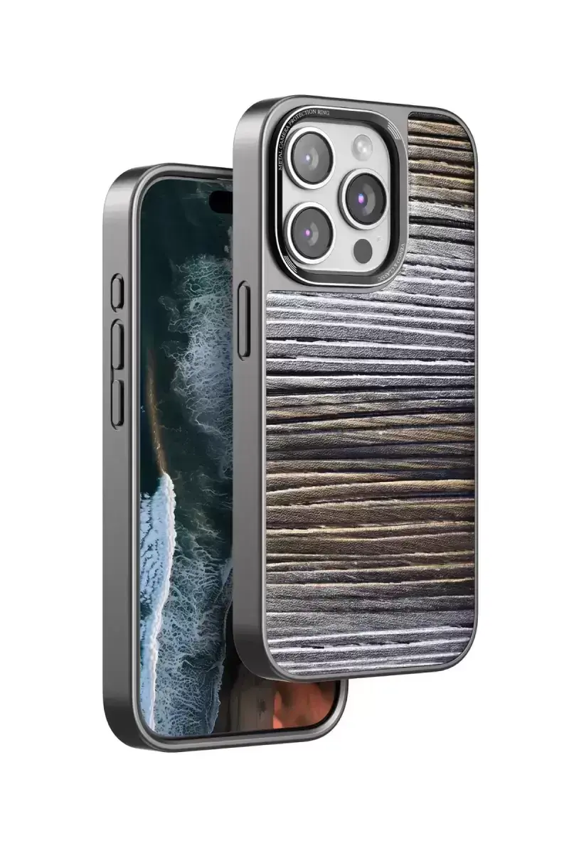 Venco İphone 15 Pro Wave Kapak - Sarı