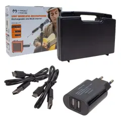 Magicvoice Uhf Gitar Tip Kablosuz Mikrofon (genel Enstrümanlar İçin) Mv-19586