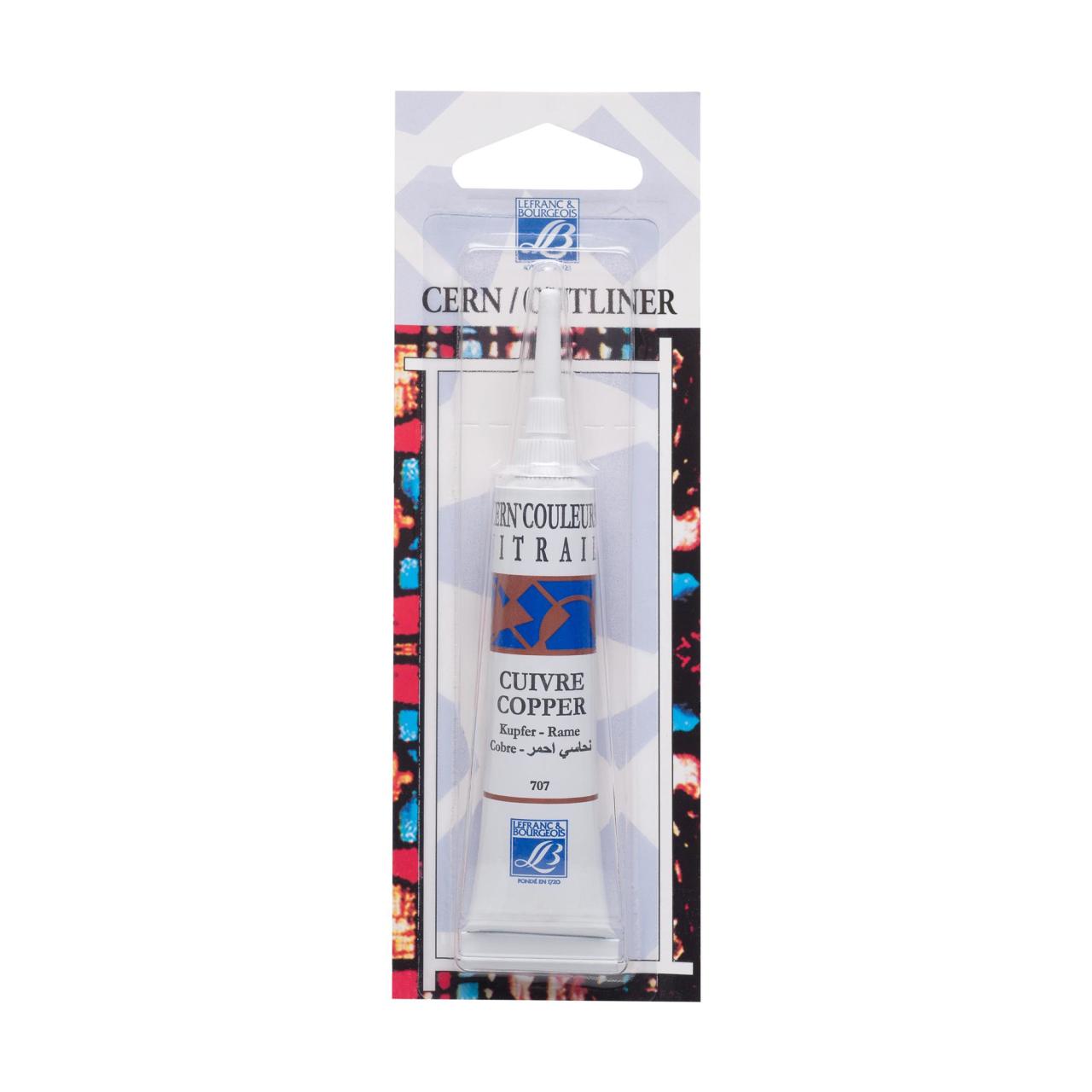 Cam Kontür 20ml - Bakır