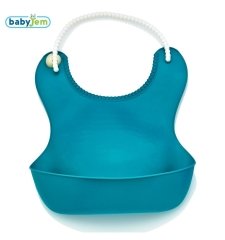 Babyjem Pelikan Mama Önlüğü Mavi