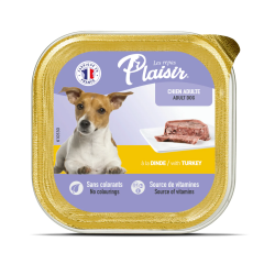 Plaisir Pate Hindi Etli Yetişkin Köpek Konservesi 150 gr