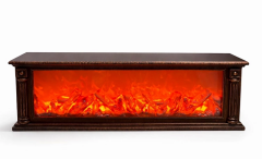 Dekoratif Renk Değiştirmeli Ledli Şömine Lamba Kumandalı Alk4596